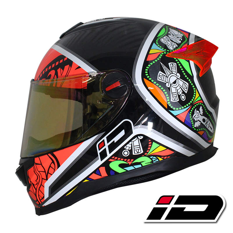ID HELMET SPARTAN S6 BLACK